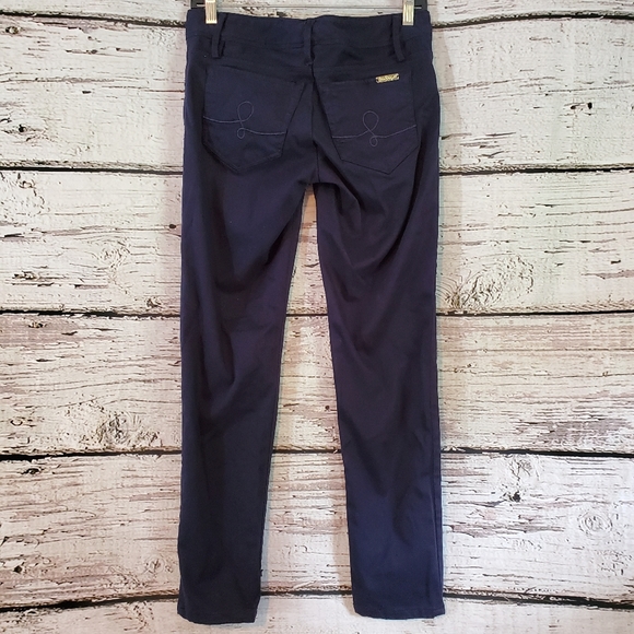 Lilly Pulitzer Sz4 Worth Skinny Navy Stretch Pant - Picture 4 of 7